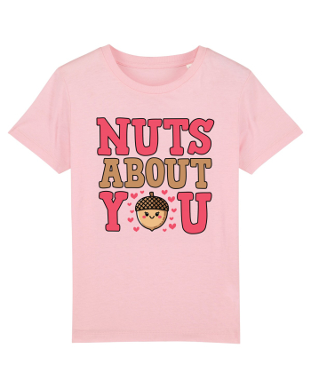 Nuts About You | Funny Valentine's Day Cotton Pink