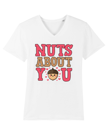 Nuts About You | Funny Valentine's Day White