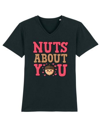 Nuts About You | Funny Valentine's Day Black