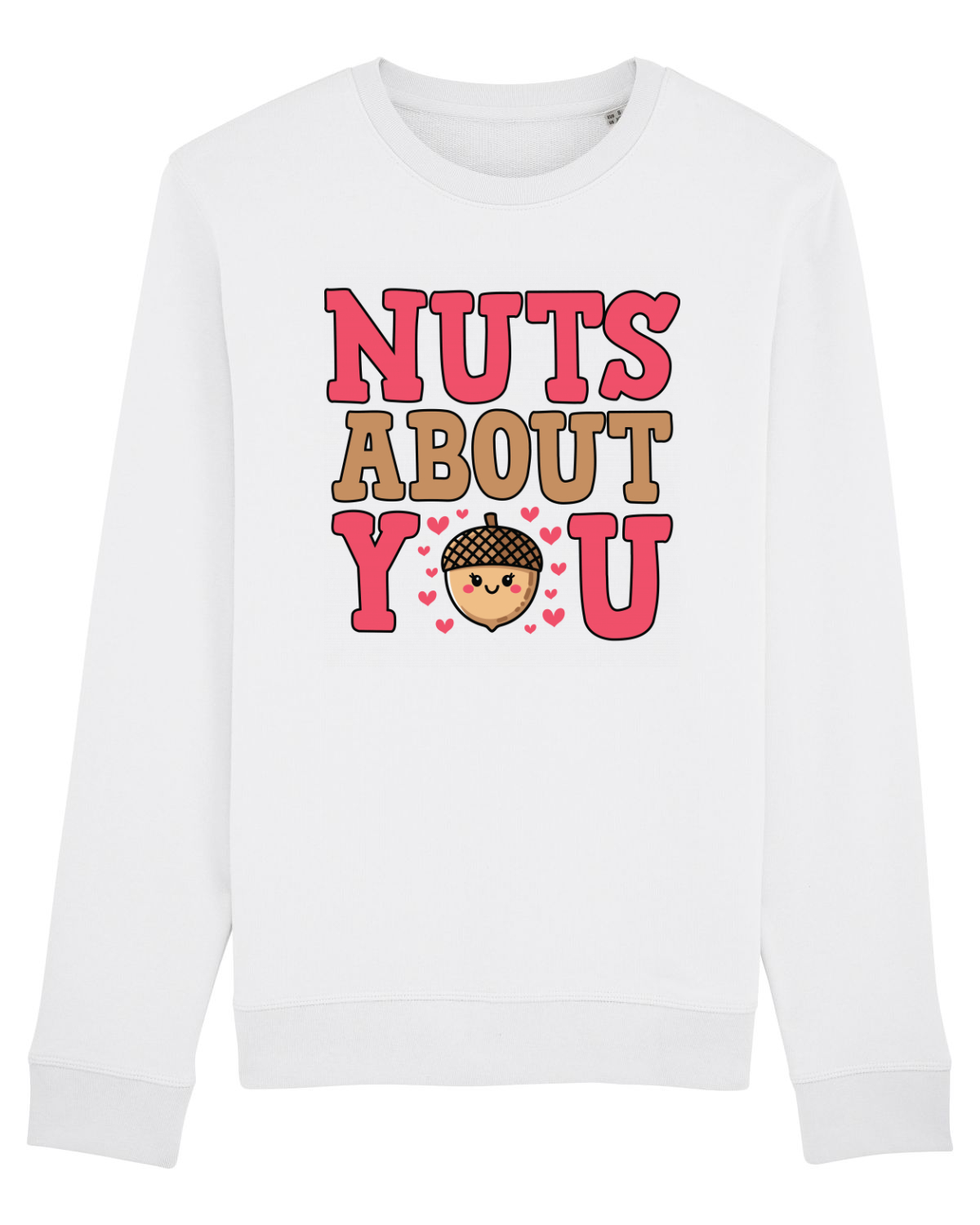 Bluză mânecă lungă Unisex Rise White