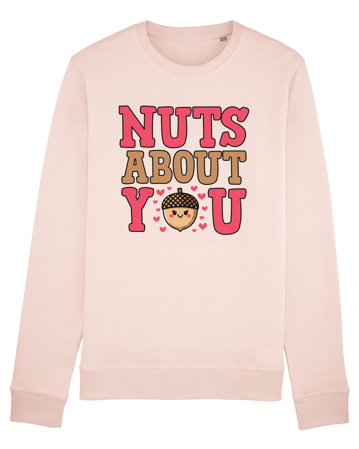 Bluză mânecă lungă Unisex Rise Candy Pink