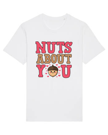 Nuts About You | Funny Valentine's Day White