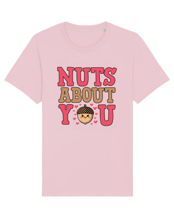 Nuts About You | Funny Valentine's Day Cotton Pink