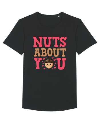 Nuts About You | Funny Valentine's Day Black