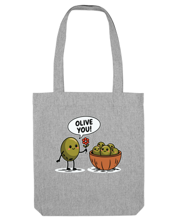 Olive You! | Lovely Puns Heather Grey