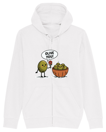 Olive You! | Lovely Puns White