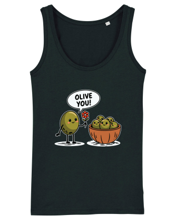 Olive You! | Lovely Puns Black