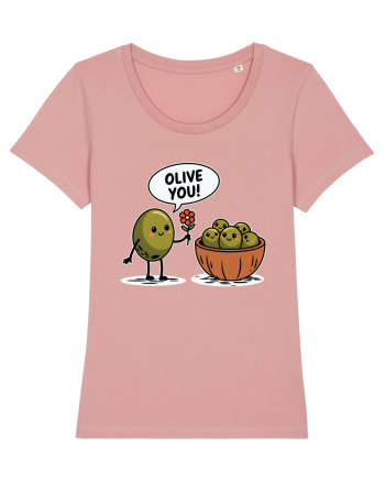 Olive You! | Lovely Puns Canyon Pink