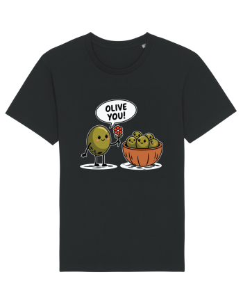 Olive You! | Lovely Puns Black
