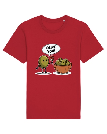 Olive You! | Lovely Puns Red