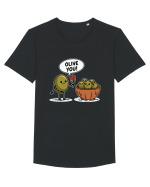 Olive You! | Lovely Puns Tricou mânecă scurtă guler larg Bărbat Skater