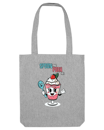 Spoon And Pork Me! Heather Grey