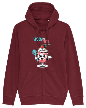 Spoon And Pork Me! Burgundy