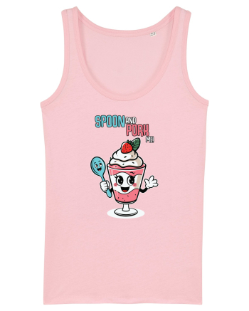 Spoon And Pork Me! Cotton Pink