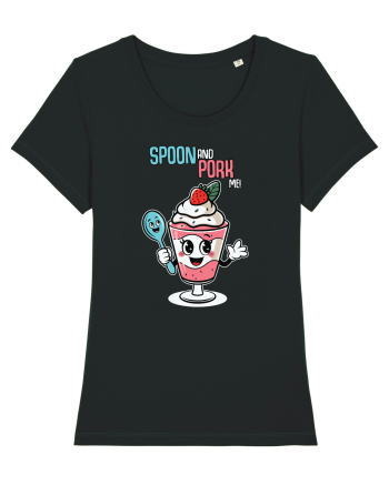 Spoon And Pork Me! Black