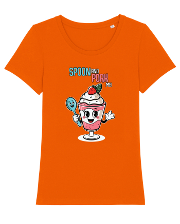 Spoon And Pork Me! Bright Orange