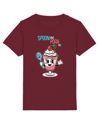 Spoon And Pork Me! Burgundy