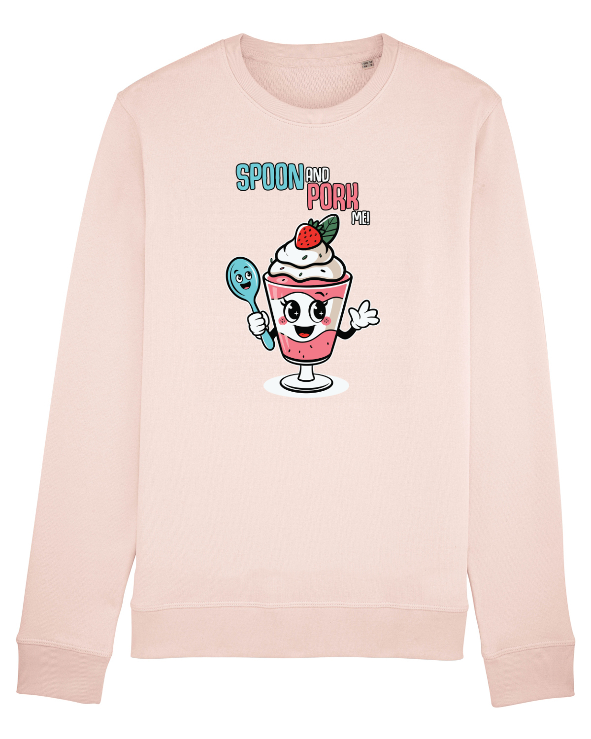 Bluză mânecă lungă Unisex Rise Candy Pink