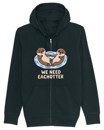 We Need Eachotter | Valentine's Puns Black