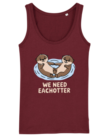 We Need Eachotter | Valentine's Puns Burgundy