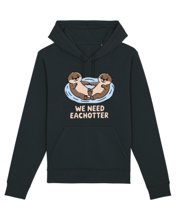 We Need Eachotter | Valentine's Puns Black