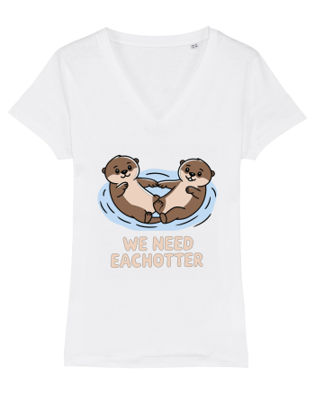 We Need Eachotter | Valentine's Puns White