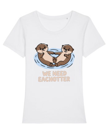 We Need Eachotter | Valentine's Puns White
