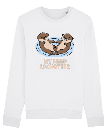 We Need Eachotter | Valentine's Puns White