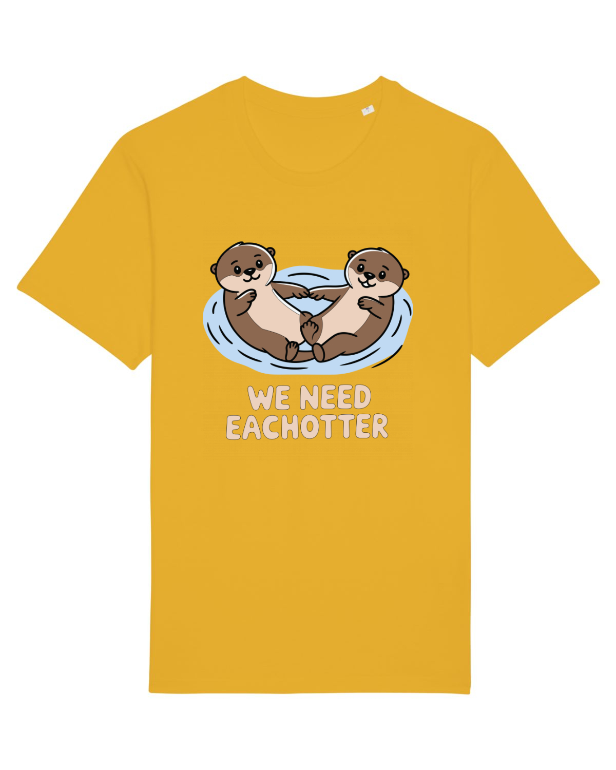 Tricou mânecă scurtă Unisex Rocker Spectra Yellow
