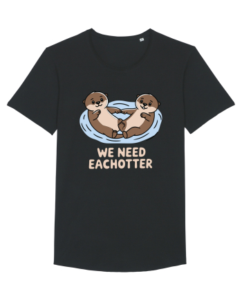 We Need Eachotter | Valentine's Puns Black