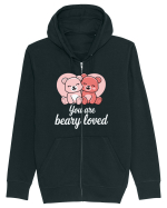 You Are Beary Loved Hanorac cu fermoar Unisex Connector