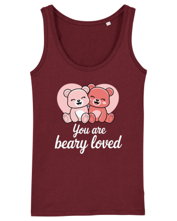 You Are Beary Loved Burgundy