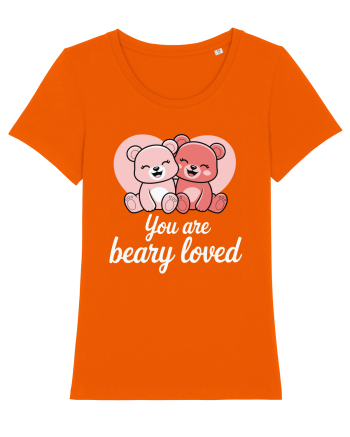 You Are Beary Loved Bright Orange