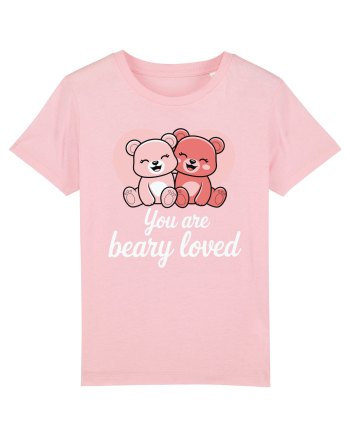 You Are Beary Loved Cotton Pink