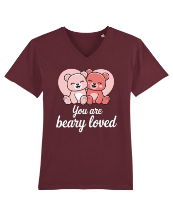 You Are Beary Loved Burgundy