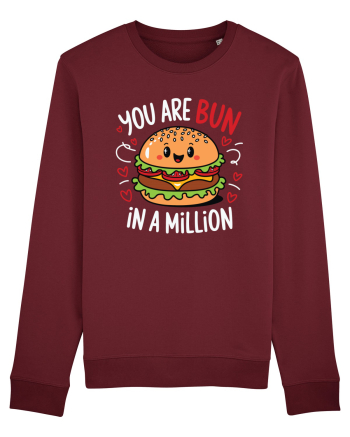 You Are Bun In A Million Burgundy