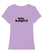 Hello Bucharest! UPS! - black Tricou mânecă scurtă guler larg fitted Damă Expresser