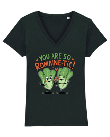 You Are So Romaine-tic! Black