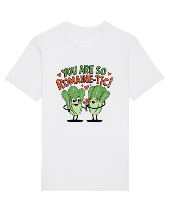 You Are So Romaine-tic! White