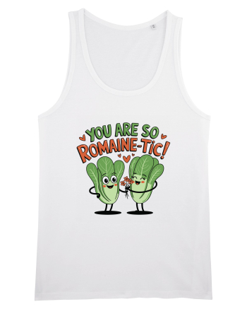 You Are So Romaine-tic! White