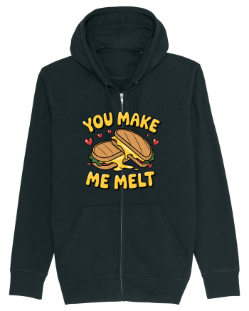 You Make Me Melt | Cute Valentine's Pun Black