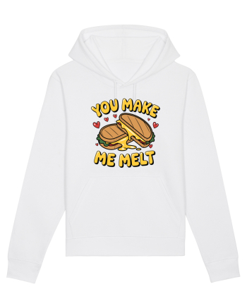 You Make Me Melt | Cute Valentine's Pun White