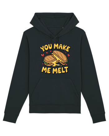 You Make Me Melt | Cute Valentine's Pun Black
