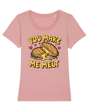 You Make Me Melt | Cute Valentine's Pun Canyon Pink