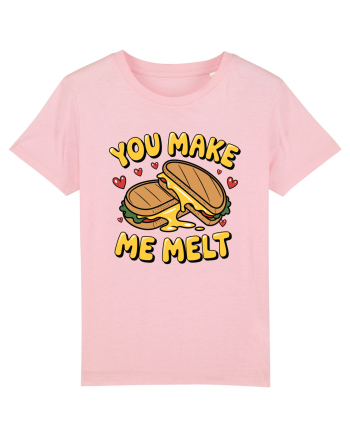 You Make Me Melt | Cute Valentine's Pun Cotton Pink