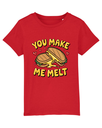 You Make Me Melt | Cute Valentine's Pun Red