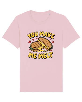 You Make Me Melt | Cute Valentine's Pun Cotton Pink