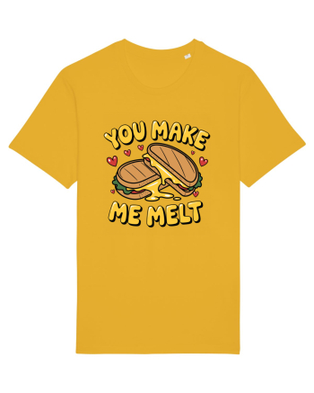 You Make Me Melt | Cute Valentine's Pun Spectra Yellow