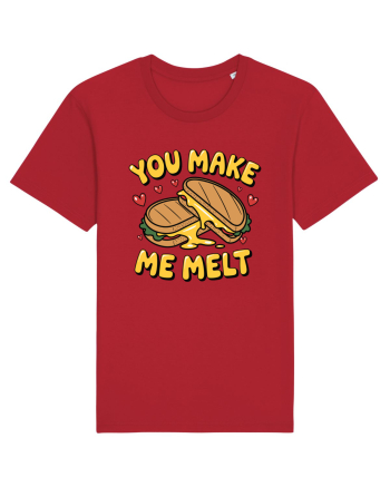 You Make Me Melt | Cute Valentine's Pun Red