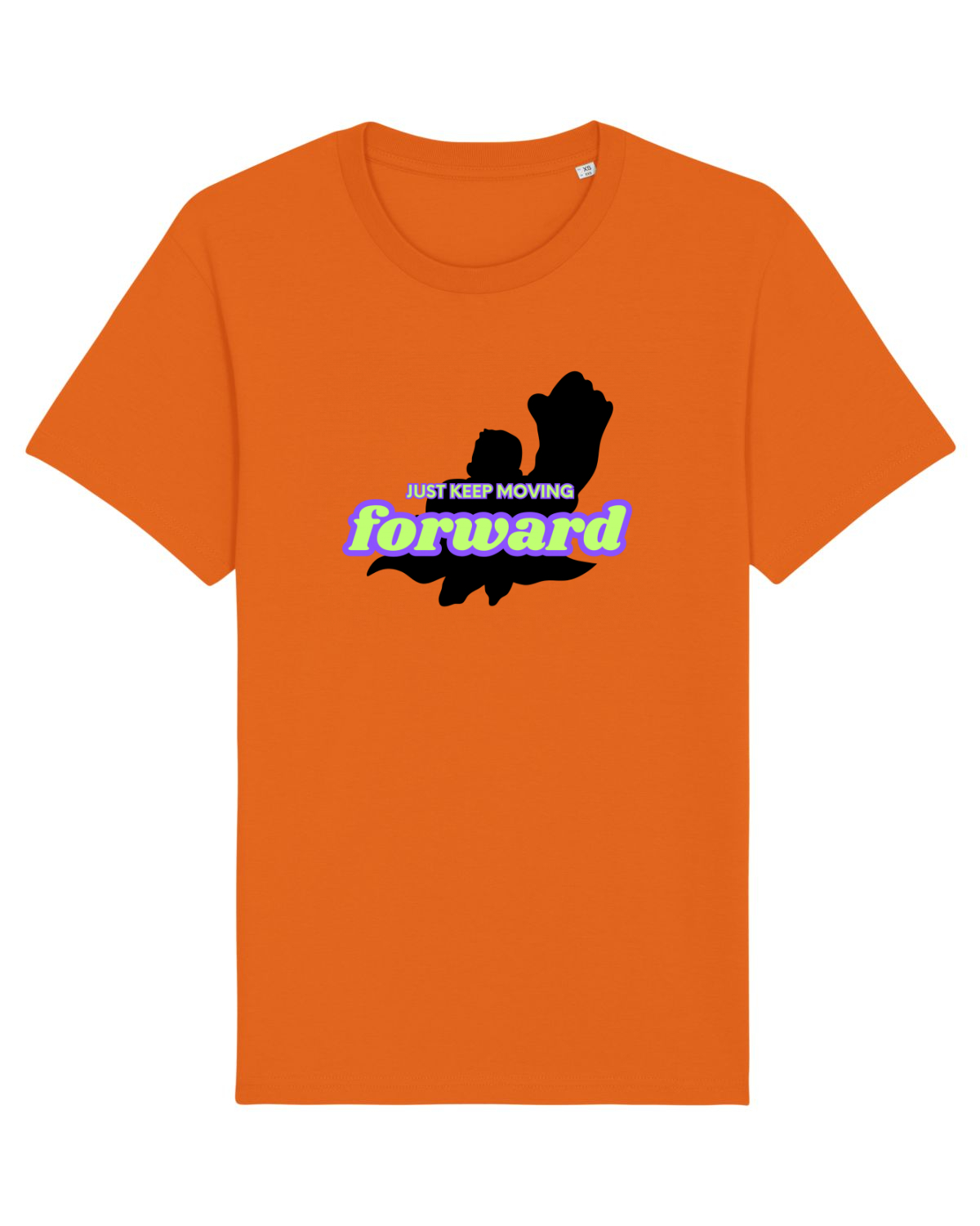 Tricou mânecă scurtă Unisex Rocker Bright Orange